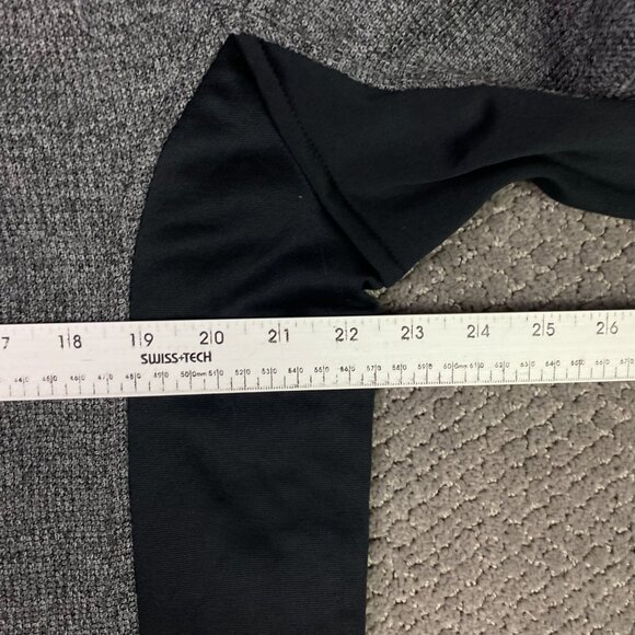 Spyder Outbound Sweater Jacket Men's Large Gray black 1/4 Zip 1/2 Zip Sweatshirt - Picture 7 of 10